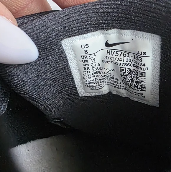 Nike Portal Women's Gradient Sneakers - Pink and Blue Size 8 - Picture 6 of 9